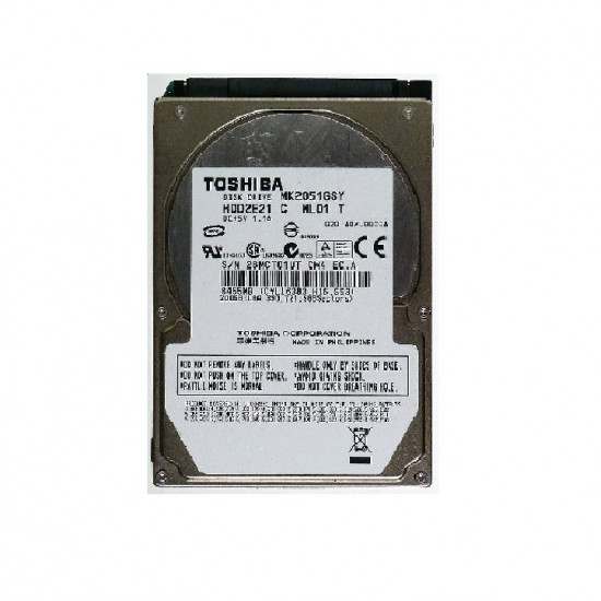 200GB Toshiba 2.5 SATA 7200rpm 16MB Notebook HD