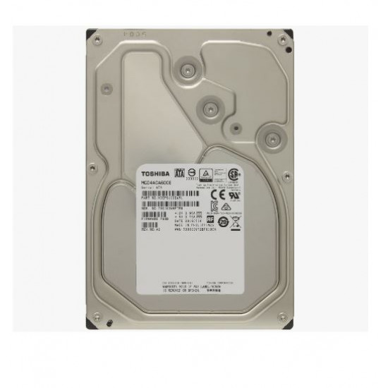 6TB Toshiba MG Enterprise Series, LFF 3.5, 7200RPM, SATA-3 (SATA/600), 128MB Buffer, Performance Hard Drive