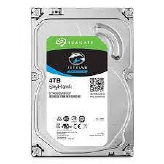 4TB Seagate SkyHawk, 3.5, SATA III (6Gbs), 256MB Cache, Internal HDD