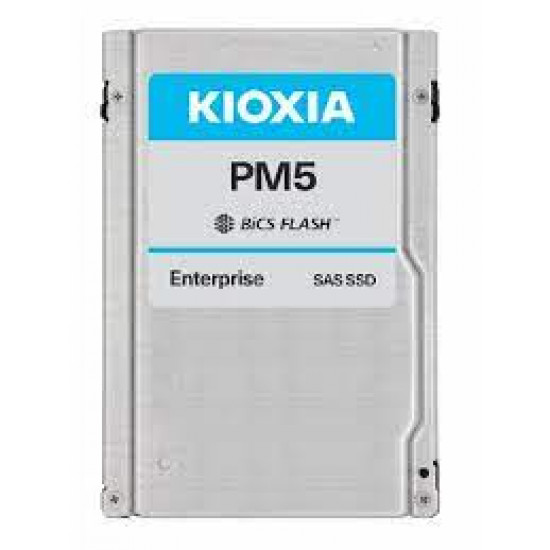 3.84TB Kioxia Enterprise PM5-R Series, 12Gbps, SAS Gen-2, RI, TLC, 2.5 Enterprise SSD