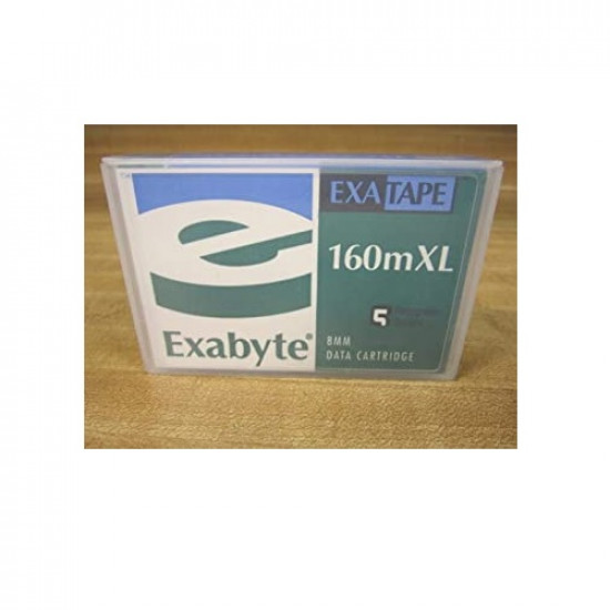 Exabyte 8mm D8 160m XL Helical Scan 7/14GB Data Tape Cartridge