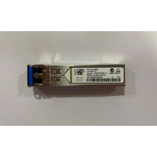 Cisco Gigabit SFP, Gbic, Single Mode 1000BASE-LX, 10KM, 1310mm 10KM SFP Module (Cisco Original)