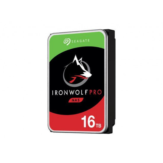 16TB Seagate IronWolf Pro, SATA, 6Gb/s, 3.5, LFF, 7200RPM, 256MB Cache, NAS Internal Hard Drive