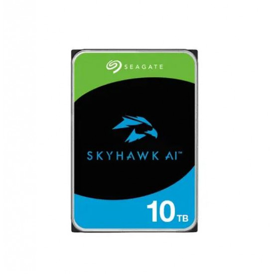 10TB Seagate Skyhawk 3.5, 7200RPM, SATA 12Gb/s, 256MB cache, Surveillance 512e Hard Drive