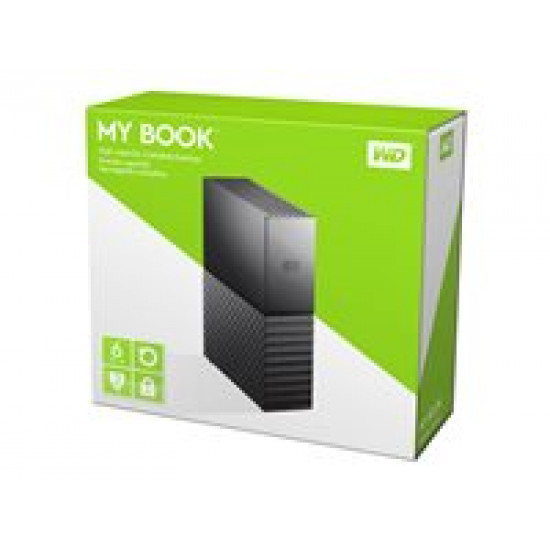 WD My Book 6TB HDD USB3.0 3,5inch RTL extern RoHS compliant WD SmartWare Pro