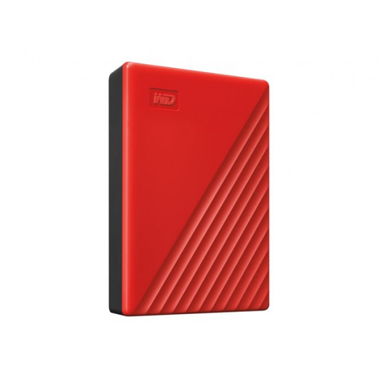 WD My Passport 4TB portable HDD USB3.0 USB2.0 compatible Red Retail