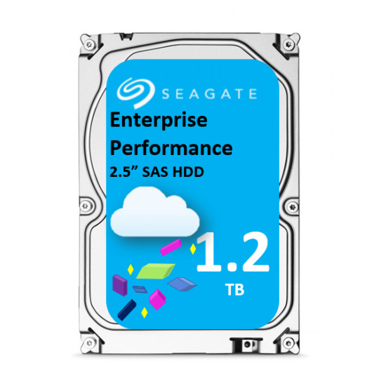 1.2TB SEAGATE, 2.5, 10000RPM, 128MB, SAS HDD