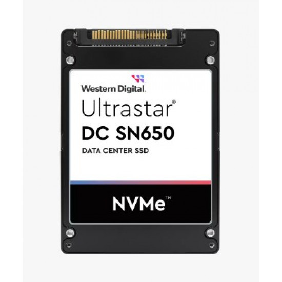 SSD Western Digital Ultrastar DC SN650 7.68TB U.3 NVMe PCIe 4.0 WUS5EA176ESP5E1 (1 DWPD) SE