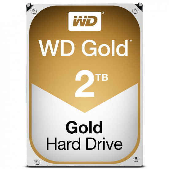 Western Digital Gold internal hard drive 2 TB 7200 RPM 128 MB 3.5 Serial ATA III