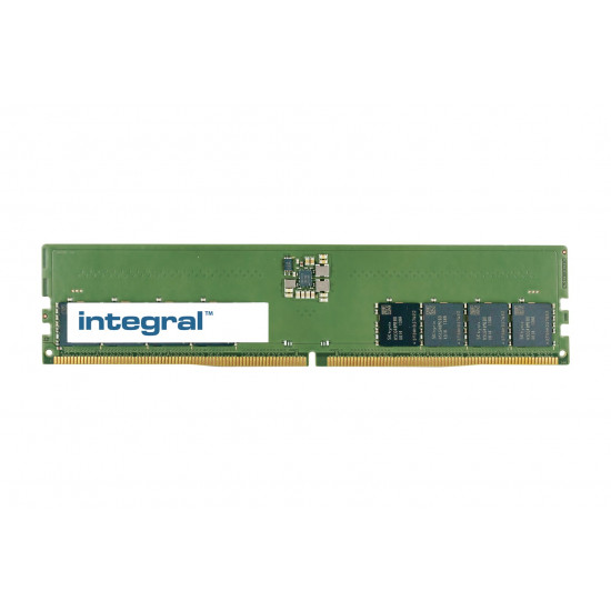 Integral 16GB PC RAM MODULE DDR5 5600MHZ PC5-44800 UNBUFFERED NON-ECC 1.1V 2GX8 CL46 EQV. TO M323R2GA3PB0-CWM FOR SAMSUNG memory module 1 x 16 GB