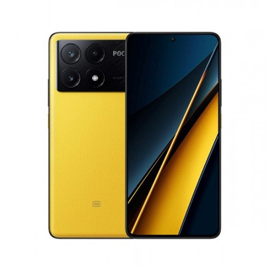 POCO X6 Pro 5G 16.9 cm (6.67) Dual SIM USB Type-C 8 GB 256 GB 5000 mAh Yellow